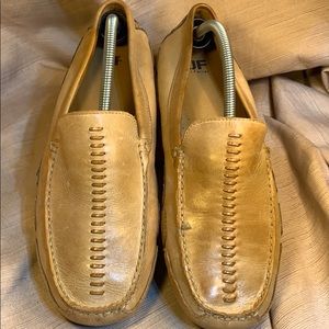 JF J Ferrar leather slip on loafers hardly worn